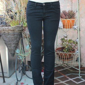 J Brand Bailey 920 Skinny Black Jeans 29W
